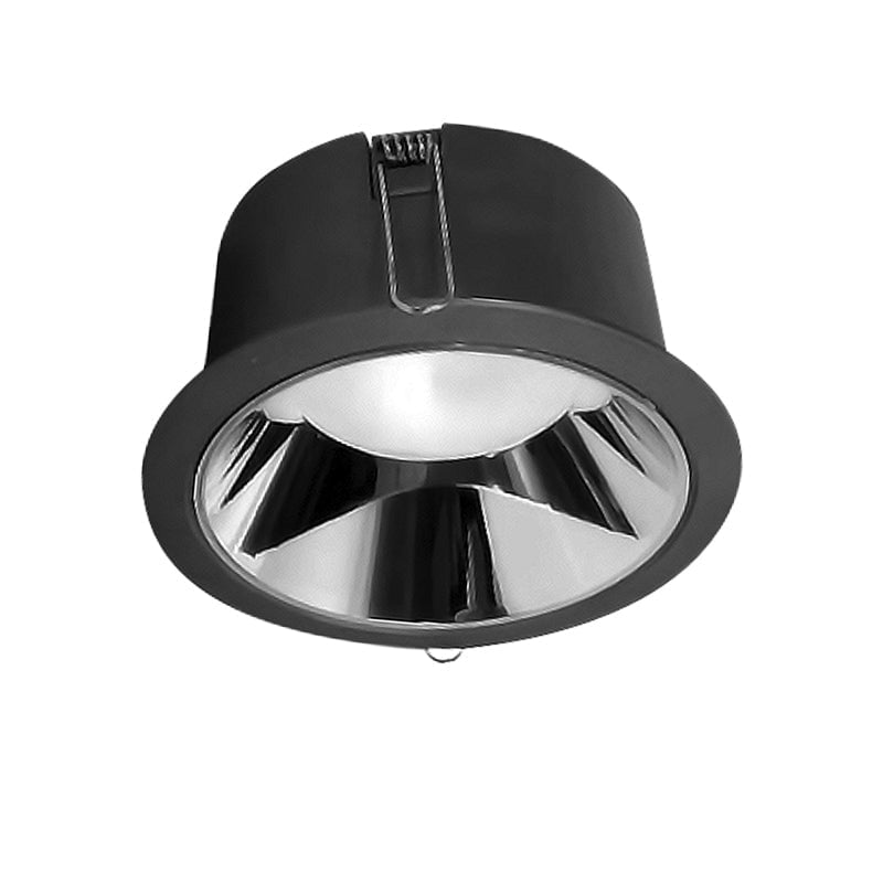 Tecnología de lente óptica avanzada negra Foco empotrable Downlight LED Fácil instalación Tipos de conexión SLD kosoom-Downlight LED-Estándar Downlights