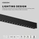 Iluminación Lámpara Lineal LED Personalizable 40W 4000lm CRI(83 90 95) SL925 kosoom-Lámpara Lineal LED-Luminarias Lineales