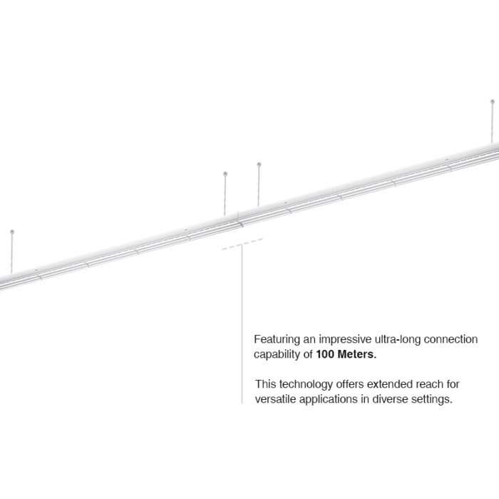 Negro Canalización de 5 Hilos L0113N para Lámpara Lineal LED MLL002-A -KOSOOM-Lámpara Lineal LED--03