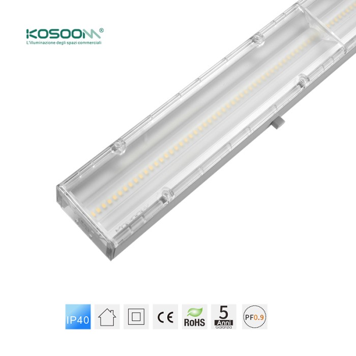 Negro Canalización de 5 Hilos L0113N para Lámpara Lineal LED MLL002-A -KOSOOM-Accesorios
