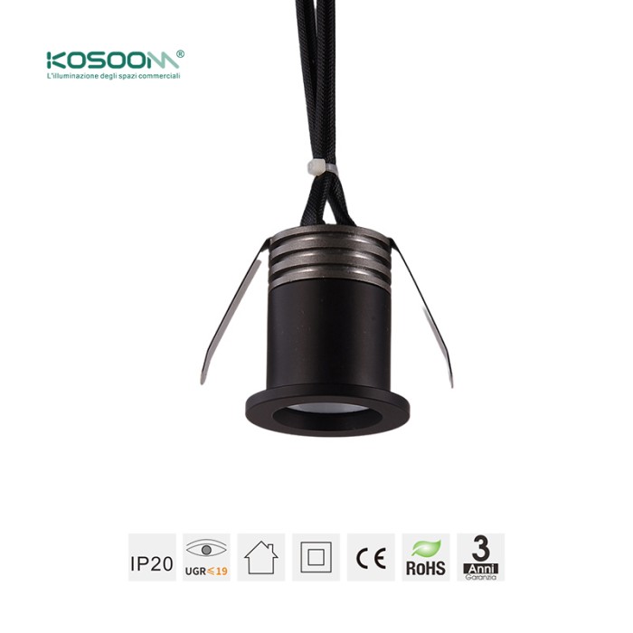 4.5W 3000k Downlight Foco de iluminación empotrada Deep Anti-Glare CSL008-A C0801 Kosoom-Focos LED