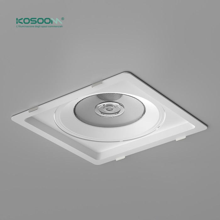 C0401 Iluminación amigable 10W 3000K 670LM LED Downlights CSL004-A KOSOOM-Downlight LED-Estándar Downlights