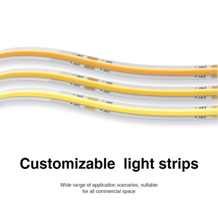 Tiras LED COB IP20 480LEDs/m 1130lm/m DC24V CRI＞90 11W/m 3000K - STL002- S0204 Kosoom-Tira LED Pasillo--06