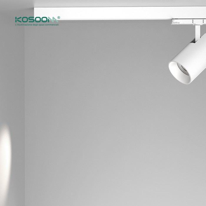 LED Diseño Elegante Focos de Carril Blanco 20W/4000K/2700LM/Ángulo del haz 36˚ T1501B TRL015 -Kosoom-Focos LED