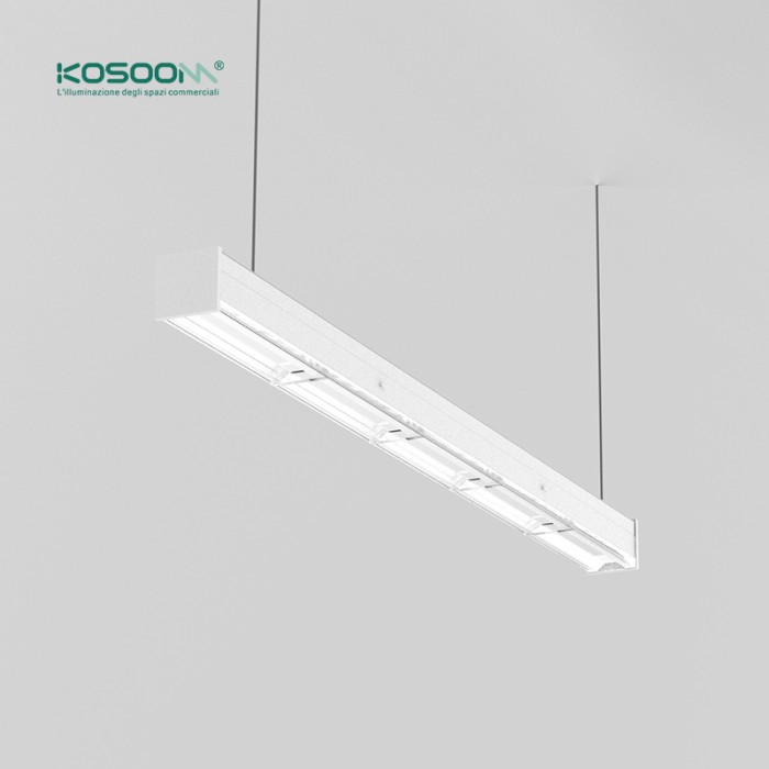 Negro Canalización de 5 Hilos L0113N para Lámpara Lineal LED MLL002-A -KOSOOM-Lámparas de Techo