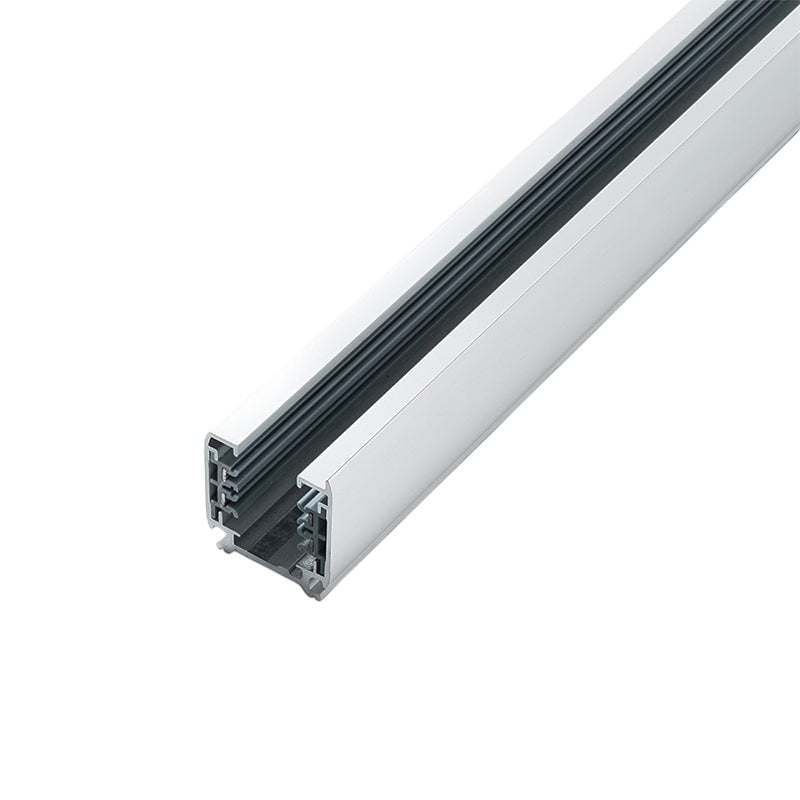 Perfil para Foco de Riel LED Carril Trifásico 3000mm Blanco TRA001-AB03B Kosoom-Focos LED