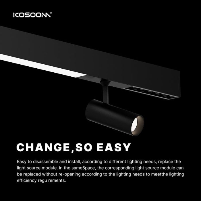 Iluminación lineal LED de alta eficiencia SL9260 Iluminación lineal 44W Temperatura de color ajustable KOSOOM-Lámpara Lineal LED-Productos Personalizados