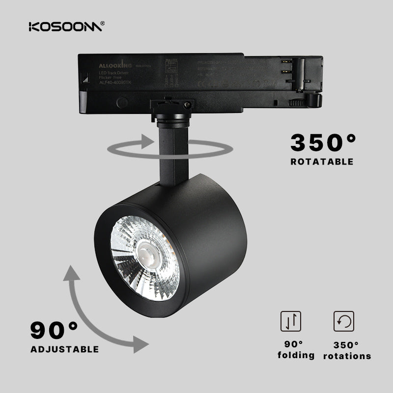 Accesorio LED de lente compacta de 20W con salida de 1600 lúmenes - TLI108320 - Kosoom-Focos de Carril-Productos Personalizados