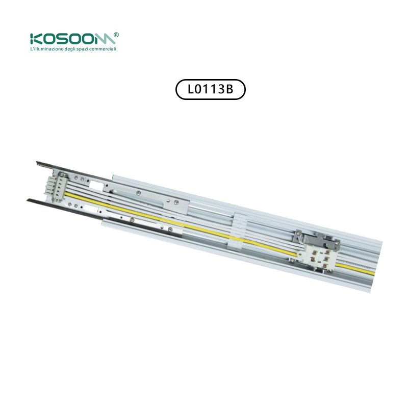 Blanco Canalización de 5 Hilos L0113B para Lámpara Lineal LED MLL002-A -KOSOOM-Accesorios