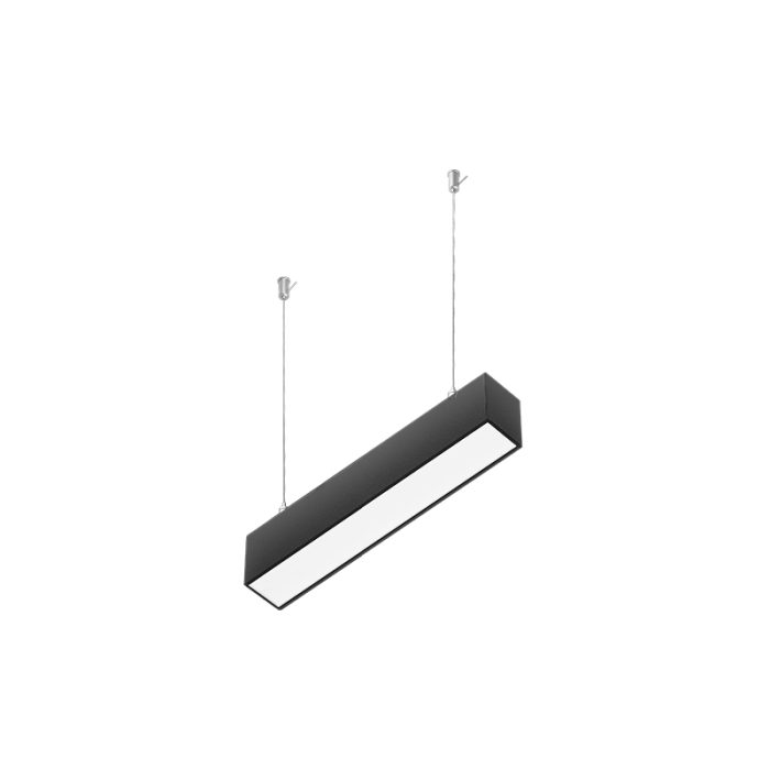 Directamente de Fábrica 7.5W 4000K 750LM Negro Lámpara Lineal LED SLL001-A L1705N- Kosoom-Lámpara Lineal Colgante--L1705N