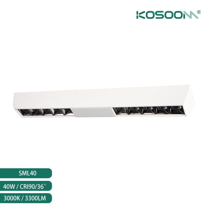 Foco empotrable LED de 40W para ambiente de restaurante - Larga duración de por vida Blanco frío SML kosoom-Downlight LED-Productos Personalizados