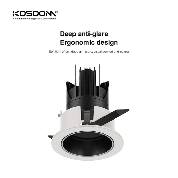 Downlights Led Regulables Blanco Cálido o Frío 2700K a 6500K 1W 5W 10W CA0601 CSL006-A- Kosoom--Estándar Downlights