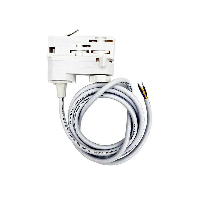 Accesorios Cables y Adaptadores para Foco de Carril Cuatro Hilos Cable 2M Negro TRA001-AD01N Kosoom-Accesorios