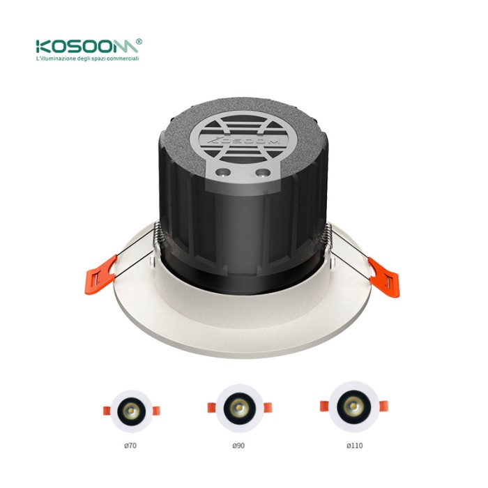 Foco LED Empotrable Blanco 300LM CSL001-A-C0101 KOSOOM-Focos LED