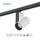 Luces LED Negro Track Lighting Foco de Carril 50W 3000K CRI≥90 3190LM Ángulo de haz 55˚ TRL004-T0401N-Kosoom-Focos de Carril