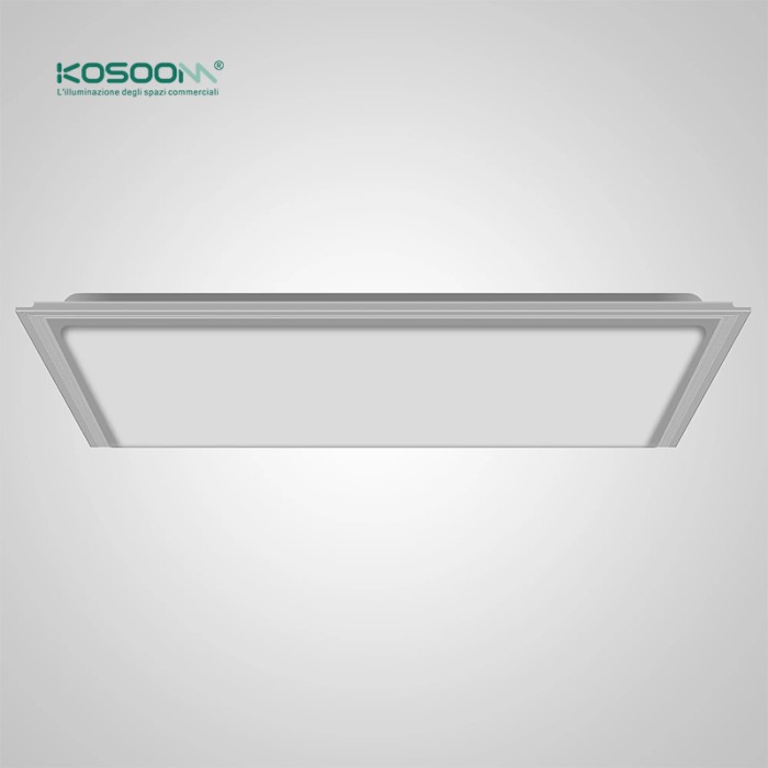 Panel LED Plafón Cuadrado Superficie Lámpara de Techo Plana 3000K PLB001-PB0104 KOSOOM-Lámparas de Techo