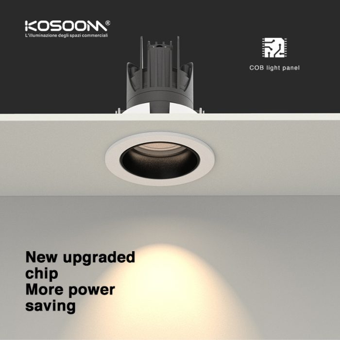 Downlights Led Regulables Blanco Cálido o Frío 2700K a 6500K 1W 5W 10W CA0601 CSL006-A- Kosoom--Estándar Downlights