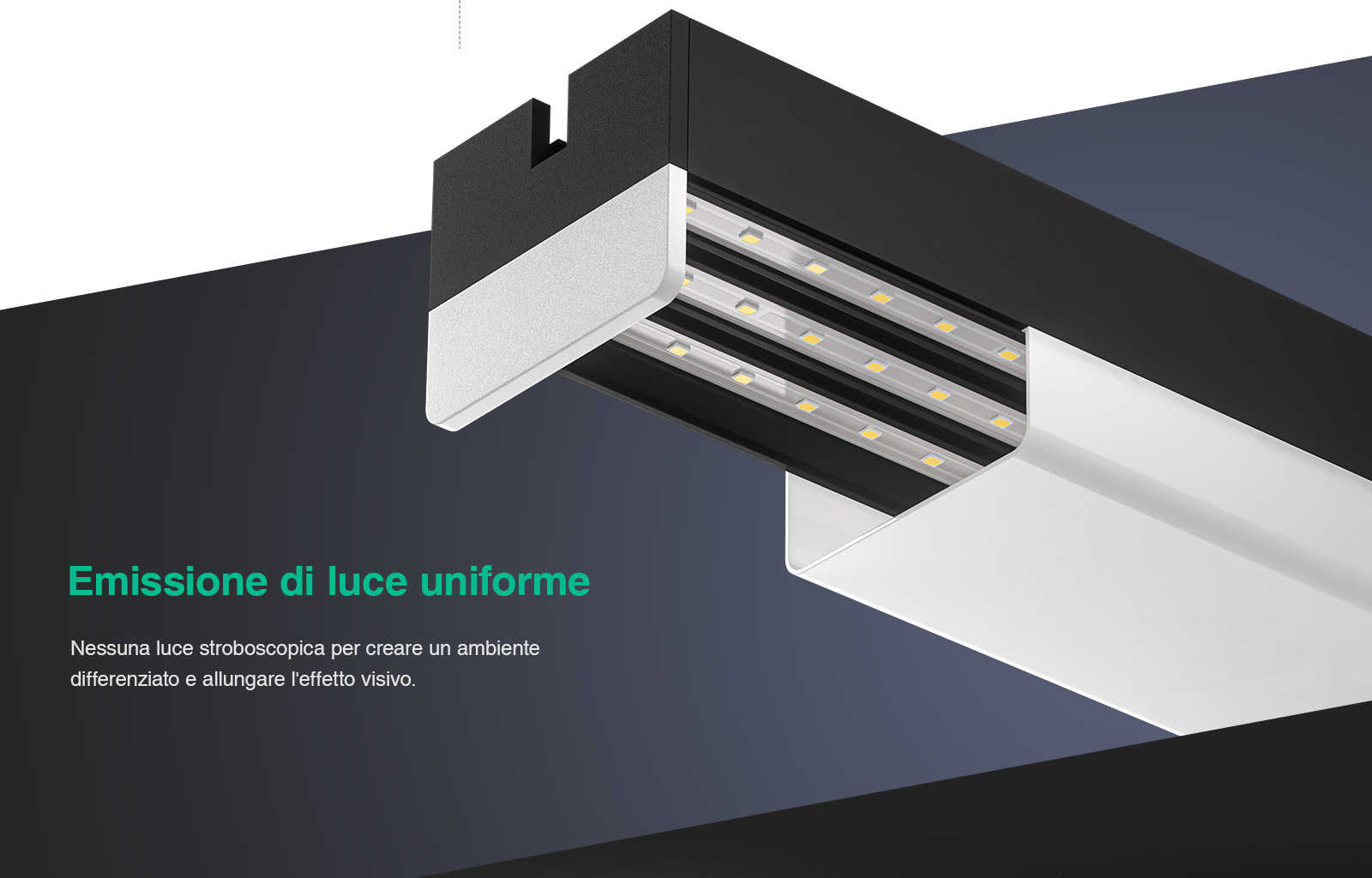 Kit de Accesorios para Instalación en Techo 100 mm LA0305 para Lámpara Lineal LED MLL003-A -Kosoom-Accesorios--06