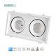 C0403 Directamente de fábrica 10W*2 3000K 1340LM Focos LED CSL004-A KOSOOM-Downlight LED-Estándar Downlights