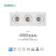 Focos empotrables LED C0405 10W*3 3000K 2010LM CSL004-A KOSOOM al por mayor-Downlight LED-Estándar Downlights