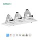 Focos empotrables LED C0405 10W*3 3000K 2010LM CSL004-A KOSOOM al por mayor-Downlight LED-Estándar Downlights