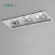 Focos empotrables LED C0405 10W*3 3000K 2010LM CSL004-A KOSOOM al por mayor-Downlight LED-Estándar Downlights