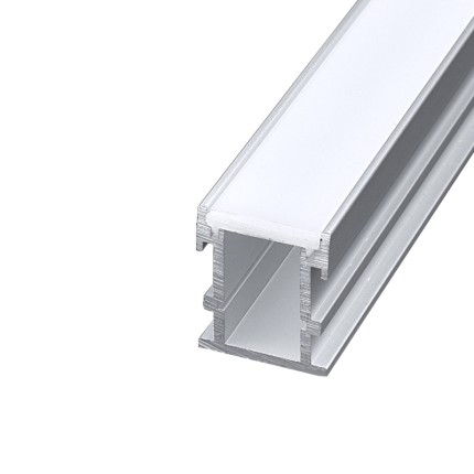 Perfil de Aluminio Enterrado para Tiras LED de Gran Capacidad para Grandes Espacios 2M - SP17 STL003 Kosoom-Perfil