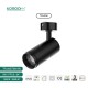 Eficiencia Energética Foco al Techo LED Spotlight 8W 560LM Negro LED Carril Iluminación 3000K TRL008-T0801N- Kosoom-Focos de Carril