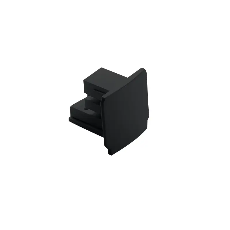 Tapa Terminal para Carril Trifásico Potencia Cuadrada de Cuatro Hilos Negro TRA001-AC01N Kosoom-Accesorios--AC01N