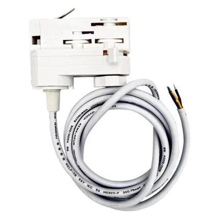Cables y Adaptadores para Foco de Carril Cuatro Hilos 2M Blanco TRA001-AD01B Kosoom-Accesorios--AD01B