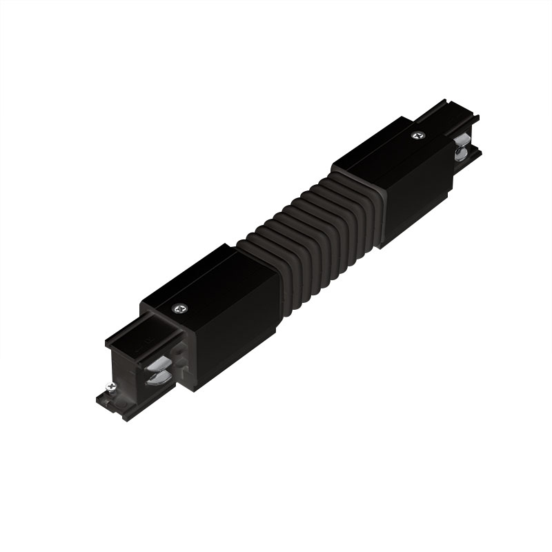 Conector Flexible de 4 Hilos para Foco de Carril Negro TRA001-AF01N Kosoom-Accesorios