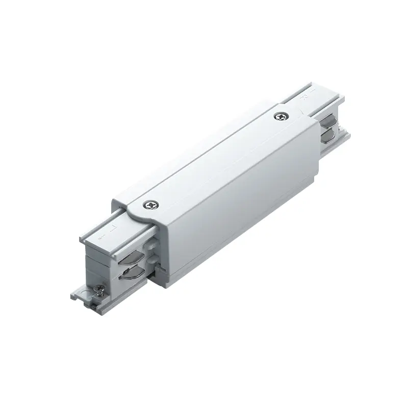 Fuente de Alimentación Central Acoplamiento Lineal Conector Directo Cuadrado de Cuatro Hilos Blanco para Foco de Carril TRA001-AI01B Kosoom-Accesorios--AI01B