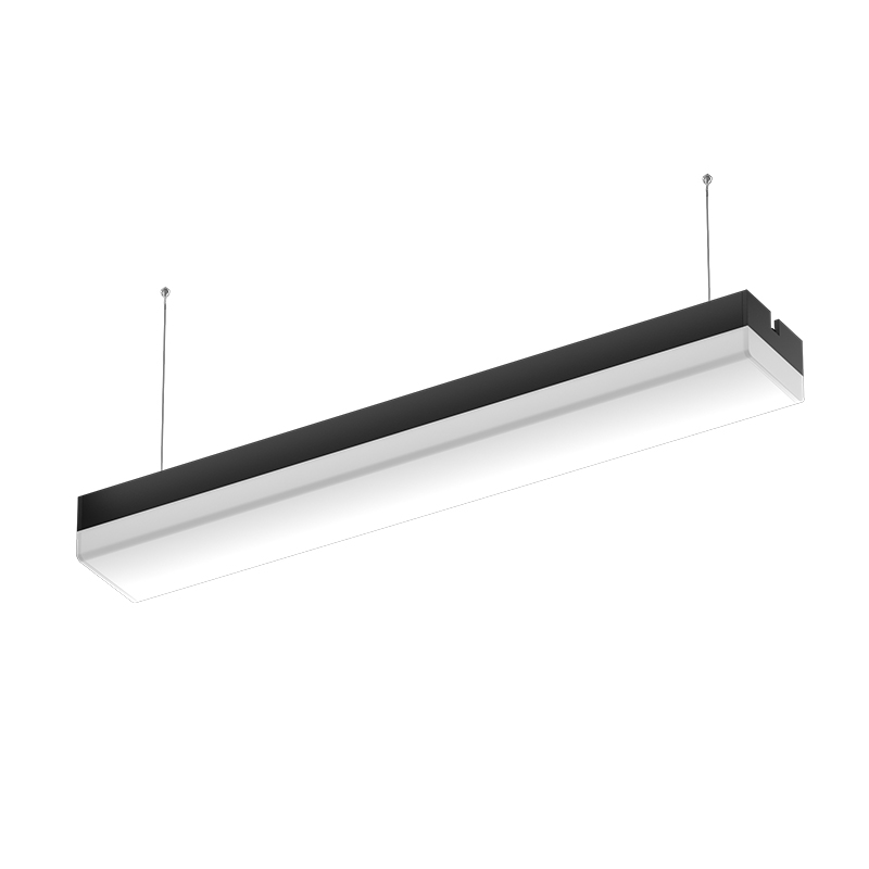 Lámpara Lineal LED de Techo Colgante Multifuncional Negro 50W 4000K 4960LM -Kosoom-50W Lámpara Lineal LED--L0308N