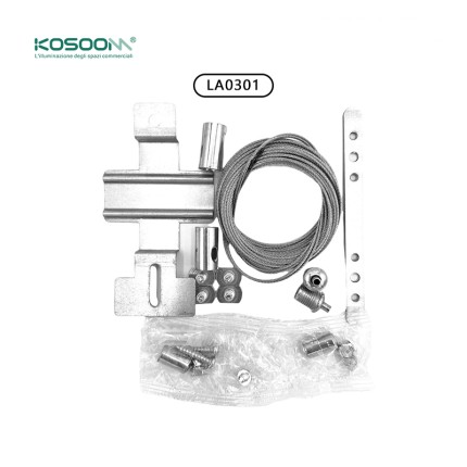 Kit de Instalación Cable Colgante LA0301 para Lámpara Lineal de Techo LED MLL003-A -Kosoom-Lámpara Lineal LED