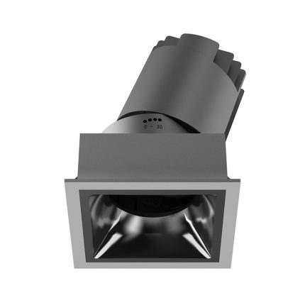 Lámpara Empotrada LED Downlight Temperatura de Color Personalizada 12W 800LM Eficiencia Energética Ángulo de haz Ajustable 15°/24°/36° SLN82S12A-Kosoom-Downlight LED