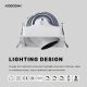 Downlight LED de alta calidad personalizado Iluminación comercial STKS1D12 12W 900LM Ángulo de haz 120°-Kosoom-Downlight LED