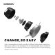 Downlight Lámpara Empotrada LED CB7512 de bajo consumo 12w 800LM con temperatura de color personalizable Ángulo de haz ajustable 15°/24°/40°/50° -Kosoom-Downlight LED